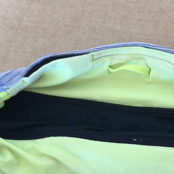 Lululemon Athletica Navy/Space Dye Twist Running Shorts - Picture 6 of 10